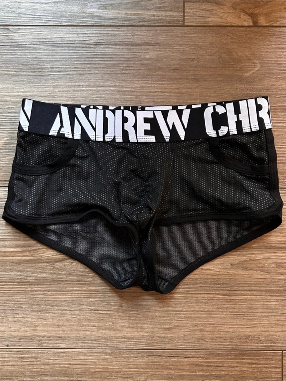 Andrew Christian | Swat Patrol Pocket Trunk w/ Almost Naked in Black (Small)